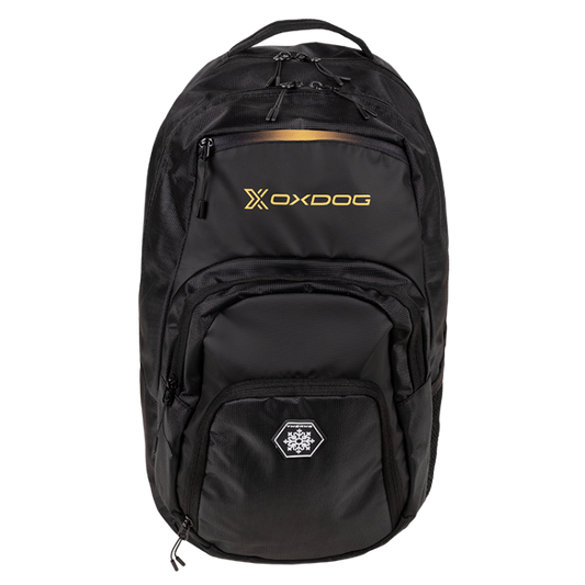 Mochila Hyper Tour Thermo 34L (Preto e Dourado)