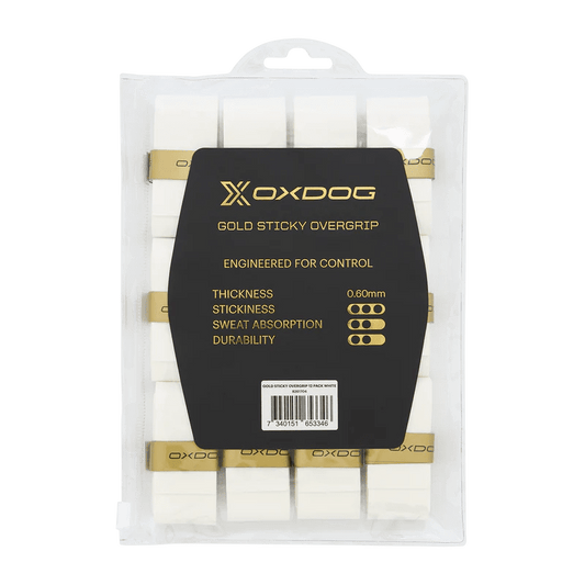 GOLD STICKY OVERGRIP (x12) - OXDOG Padel Portugal