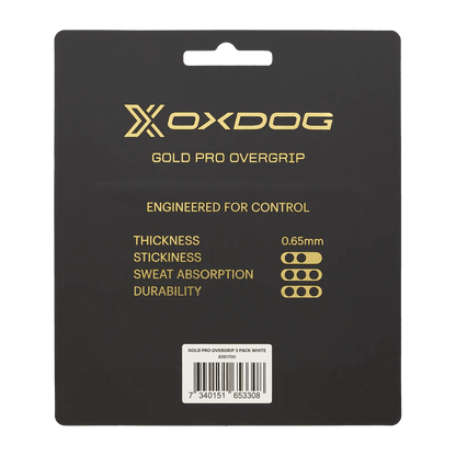 GOLD PRO OVERGRIP (x3) - OXDOG Padel Portugal