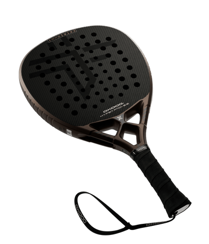 Raquete de padel OXDOG Hyper Pro+ 2.0 2026 - detalhe das PowerRibs