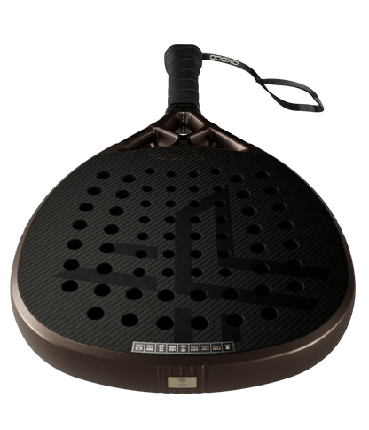 Raquete de padel OXDOG Hyper Pro+ 2.0 2026 - superfície HES Carbon