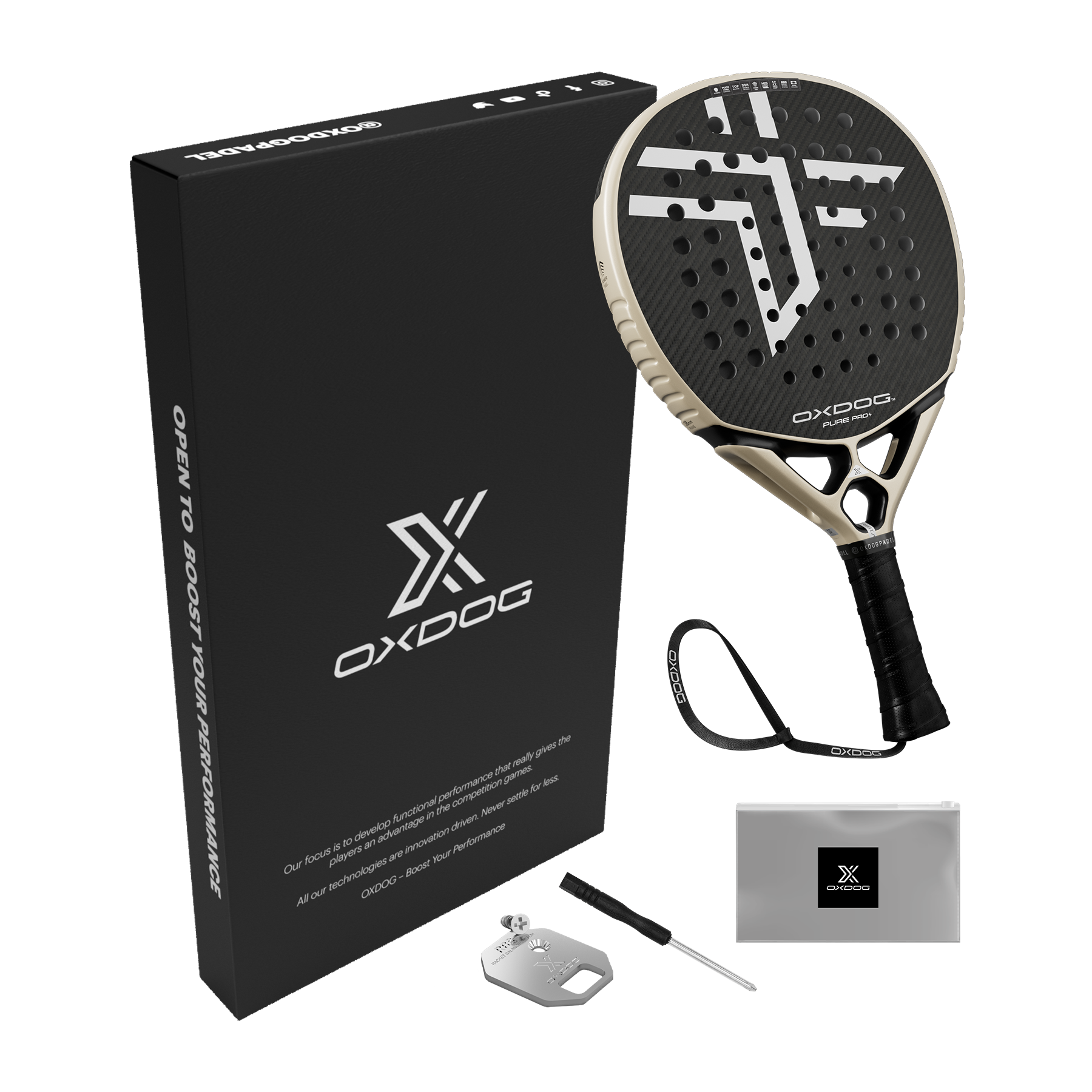 Raquete de Padel OXDOG Pure Pro+