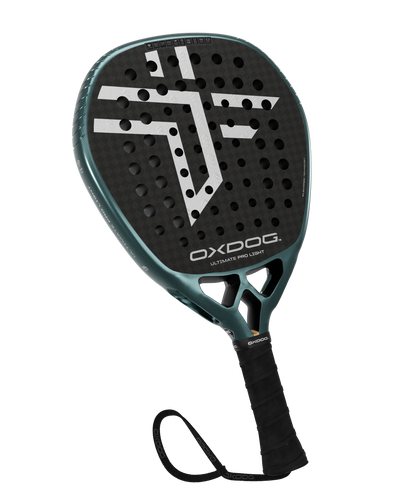 Raquete de padel OXDOG Ultimate Pro Light 2027, diamante 350g - vista frontal