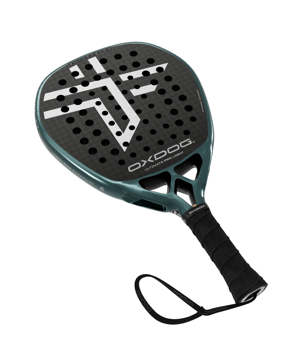 Raquete de padel OXDOG Ultimate Pro Light 2027, diamante 350g - detalhe 3