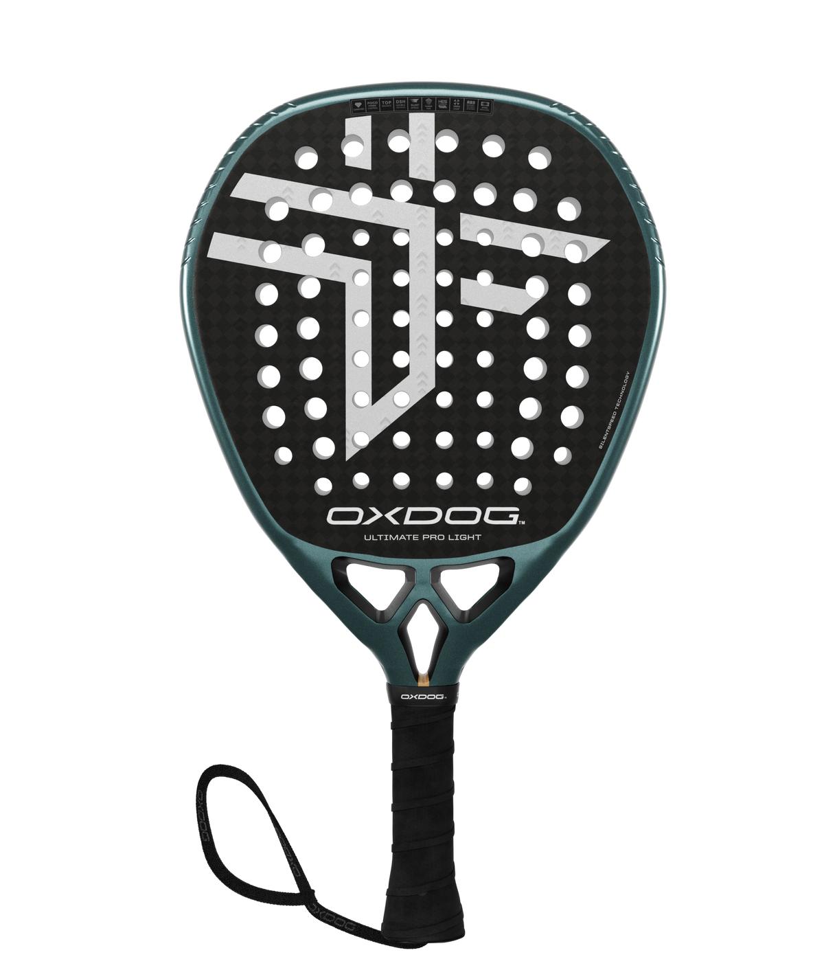 Raquete de padel OXDOG Ultimate Pro Light 2027, diamante 350g - detalhe 5